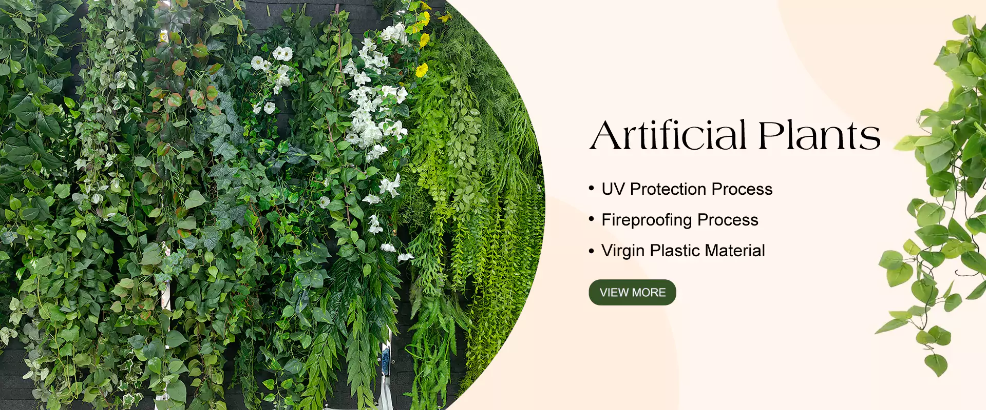 Artificialis plantis manufacturer